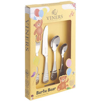 Viners Bertie 4 Piece Kids Cutlery Set