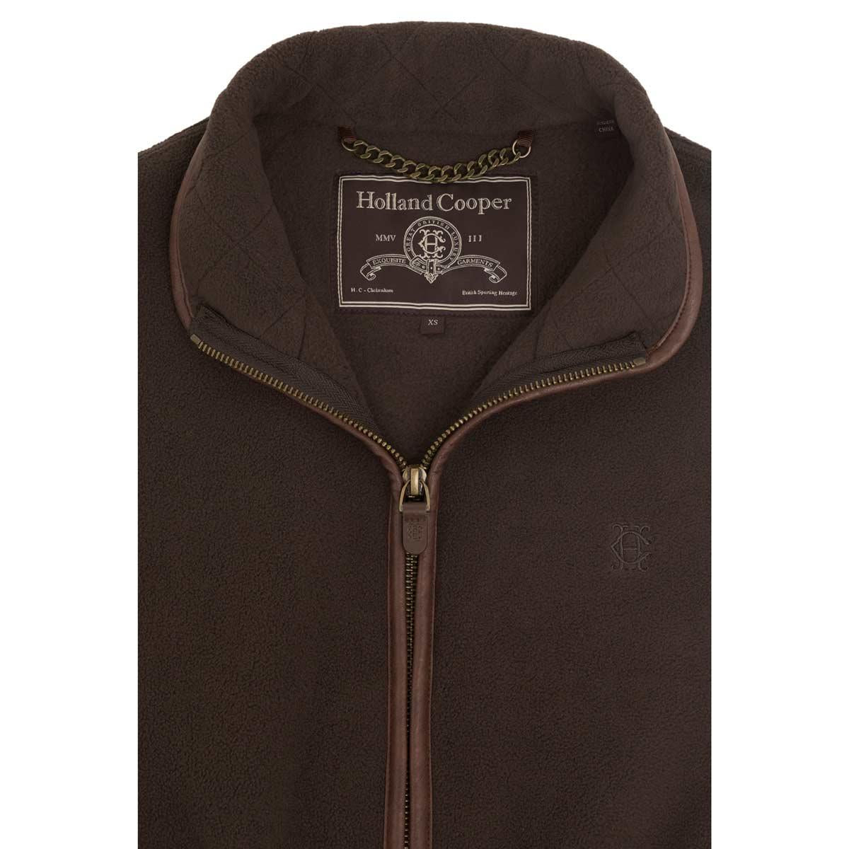 Holland Cooper Womens Country Longline Fleece Gilet