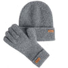 Barbour Womens Pendle Beanie & Gloves Gift Set