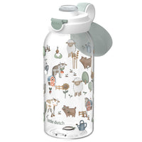 Mepal Campus Little Farm Flip Cap Bottle 600ml Open
