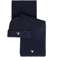 Barbour Mens Cascade Beanie & Scarf Gift Set