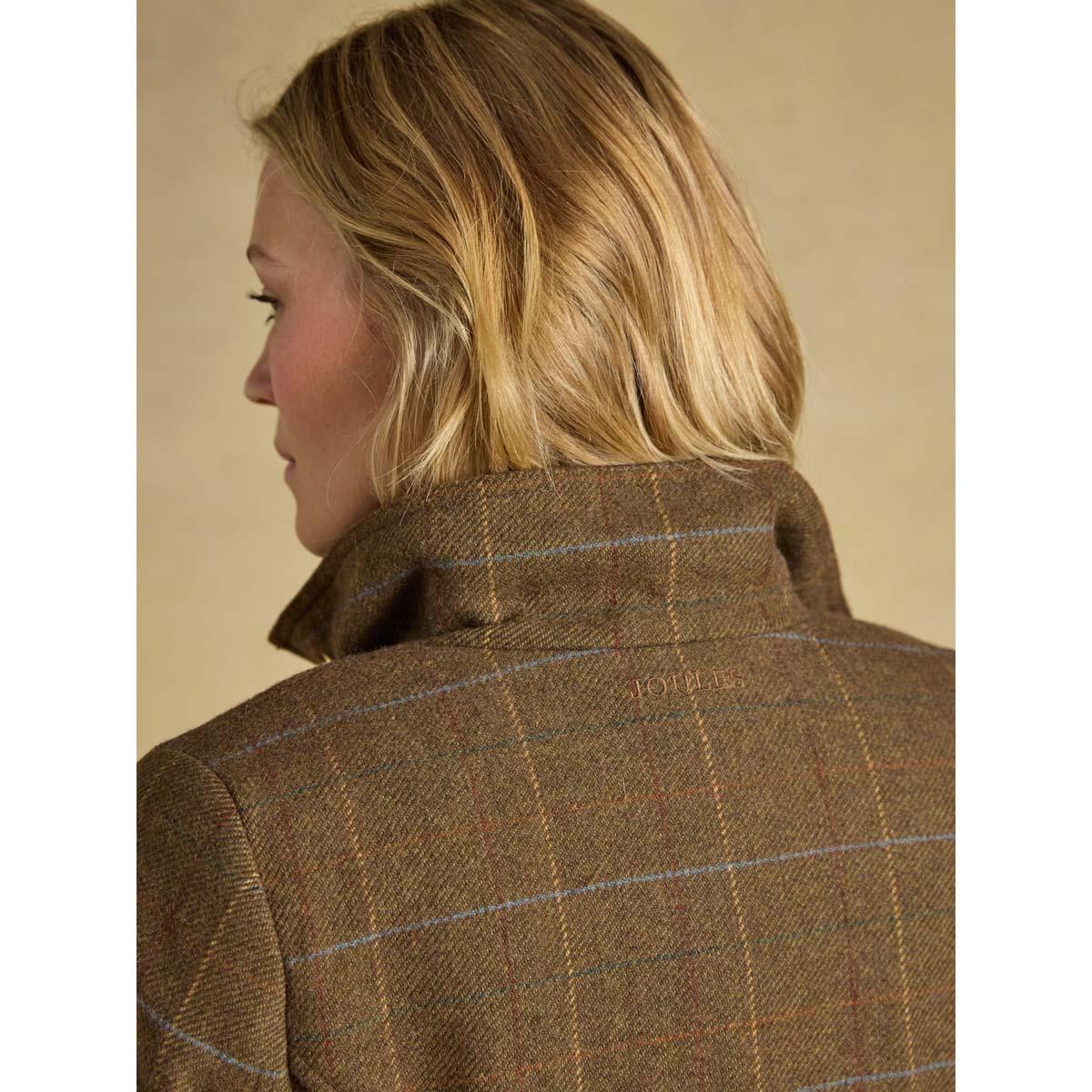 Joules Womens Fieldcoat Tweed Jacket