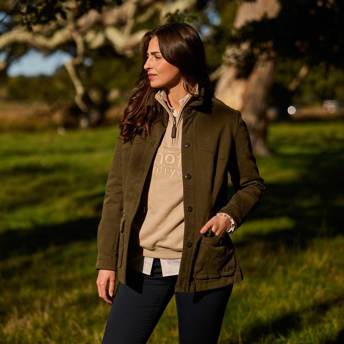 Cobblestone Schoffel Womens St Issey Sweatshirt Lifestyle