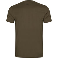 Willow Green Harkila Mens Nature T-Shirt Back