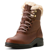 Dark Brown Ariat Womens Harper Sherpa Waterproof Boots