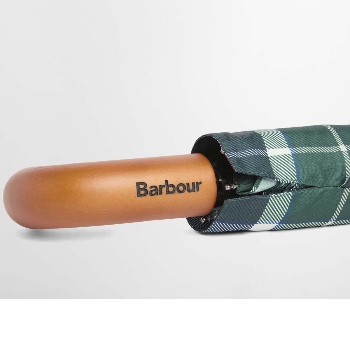 Barbour Tartan Mini Umbrella