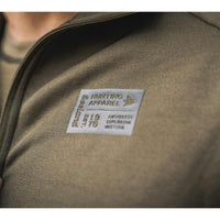 Pine Green Seeland Mens Tidal Fleece Jacket Detail