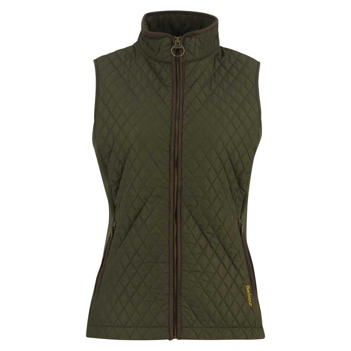 Olive Barbour Womens Basswood Gilet
