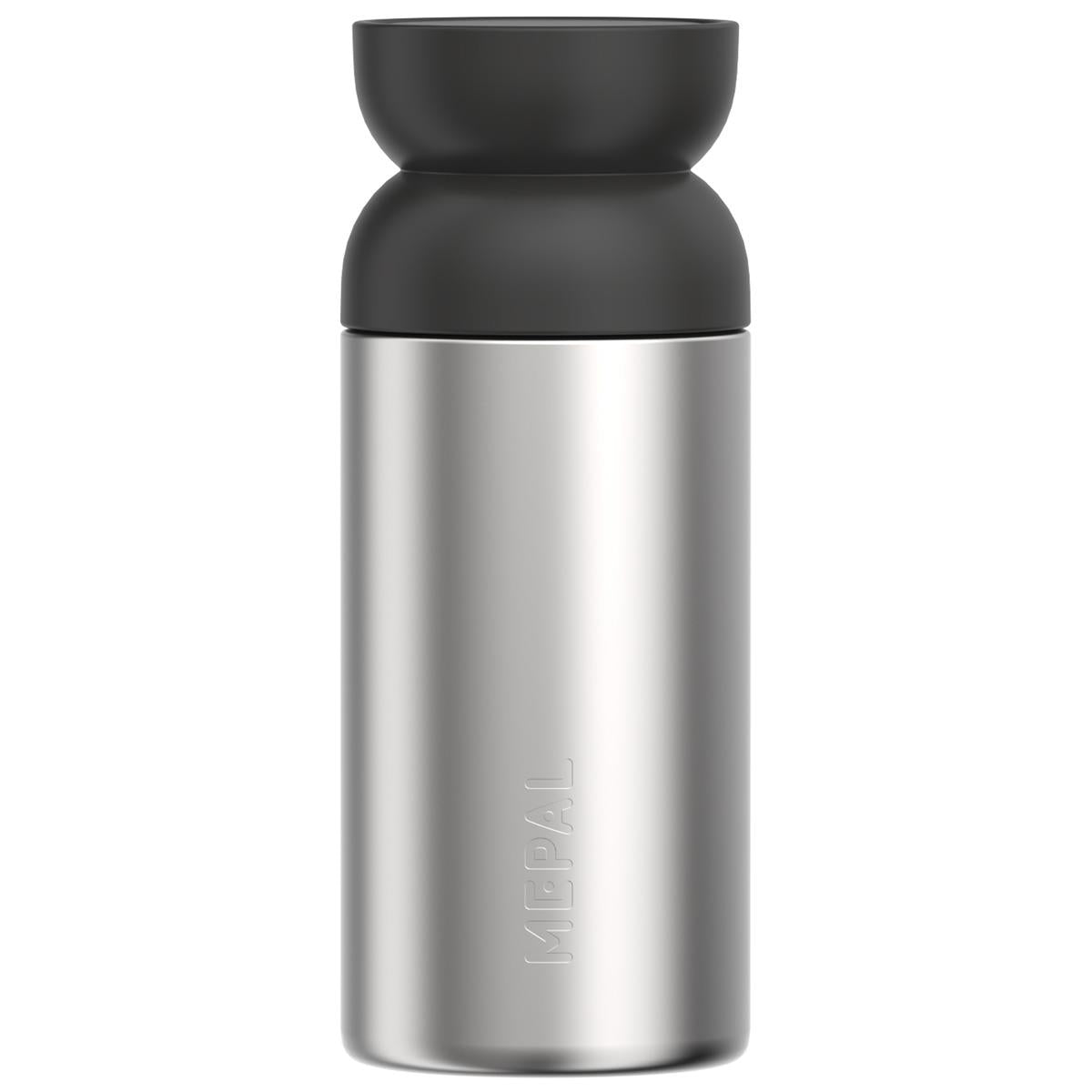 Nordic Black Mepal Ellipse Insulated Coffee Mug 350ml