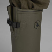 Seeland Mens Key-Point Neoprene Wellington Boot Gusset Detail