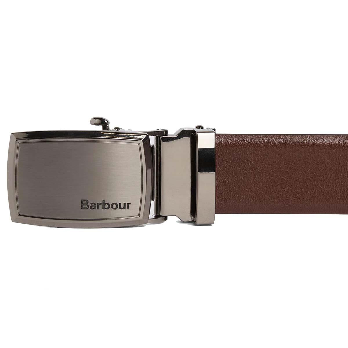 Barbour Mens Kyle Leather Belt