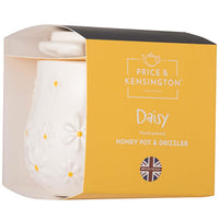 Price and Kensington Daisy Honey Pot and Drizzler BOX