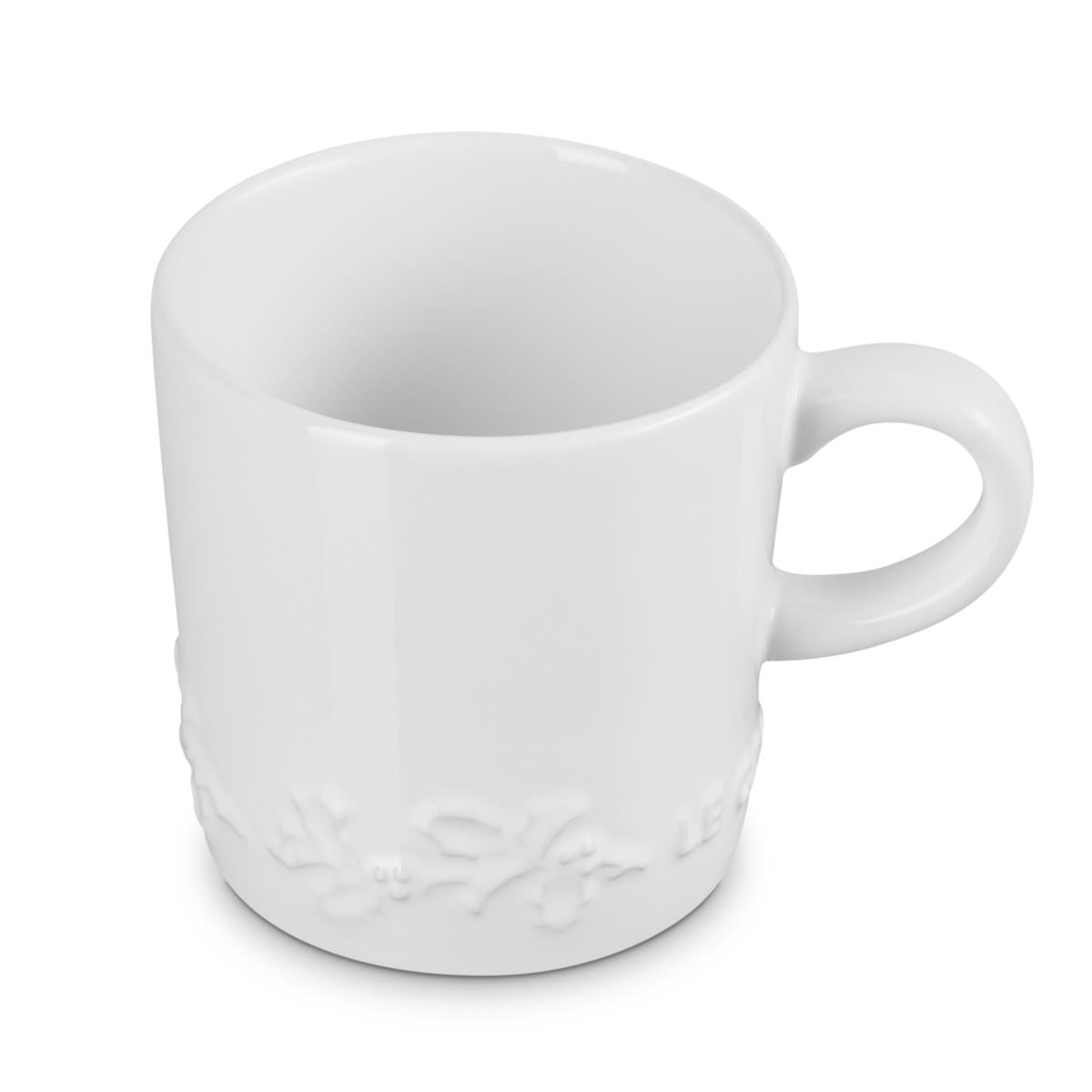 Le Creuset Stoneware Holly Cappuccino Mug