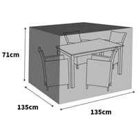 Bosmere Ultimate Protector Large 4 Seater Cube Set size