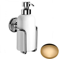 Non-Lacquered Brass Samuel Heath Novis Liquid Soap Dispenser N1047