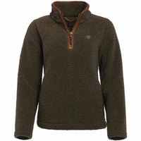 Holland Cooper Womens Country Borg Fleece Quarter Zip