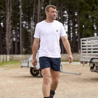 Navy Swanndri Mens Rugby Shorts Lifestyle