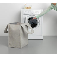 Grey Brabantia Rectangular Laundry Bag Lifestyle