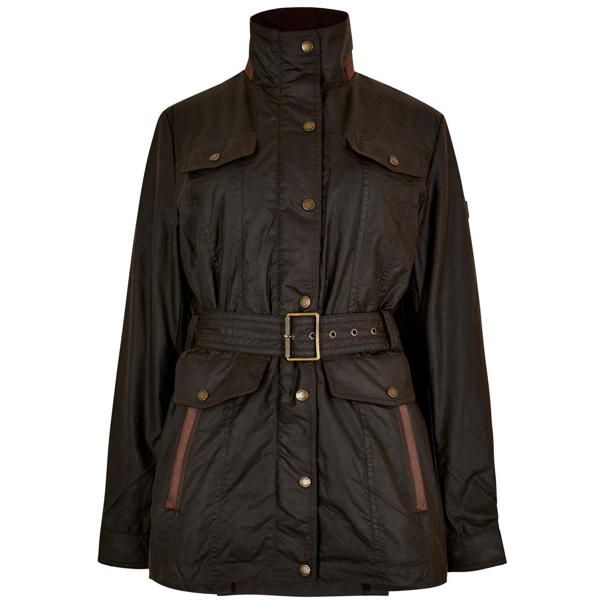 Verdigris Dubarry Womens Gandon Wax Jacket