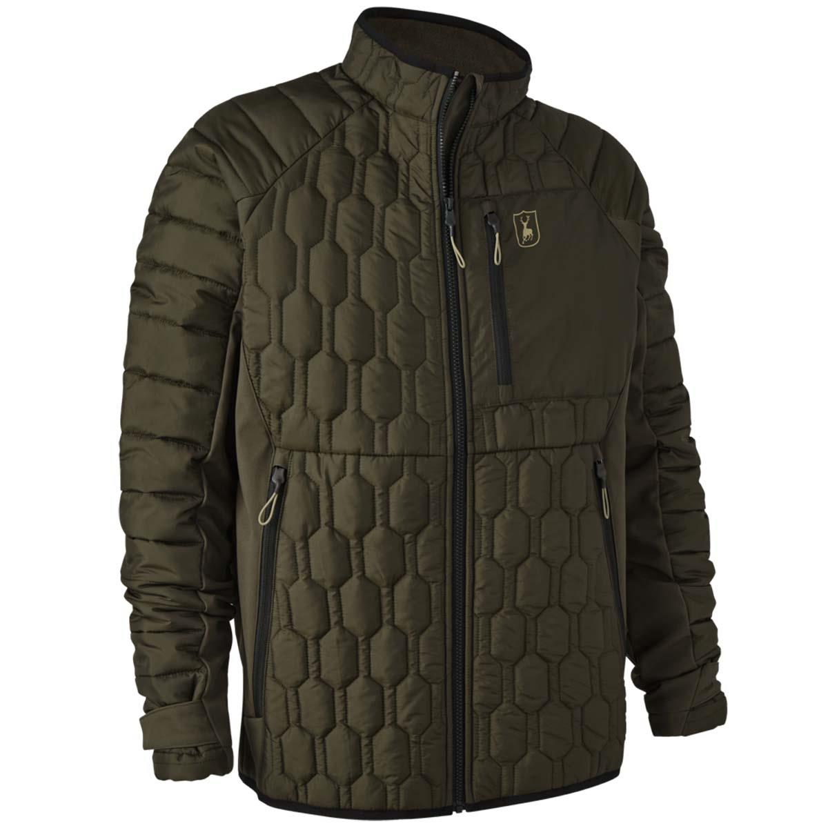 Forest Green Deerhunter Mens Mossdale Quilted Jacket