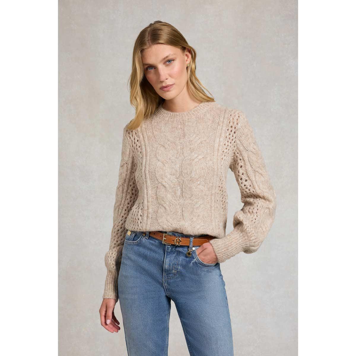 Holland Cooper Womens Kelly Crew Neck Knit Jumper
