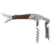 Le Creuset Wine Accessories Premium Waiters Corkscrew walnut