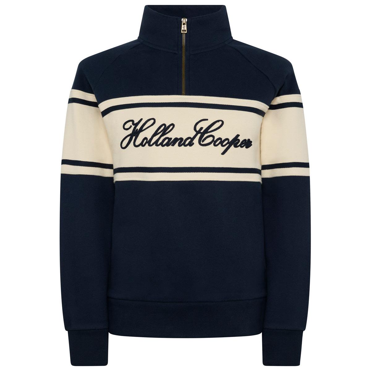Holland Cooper Womens Signature Quarter Zip Sweat