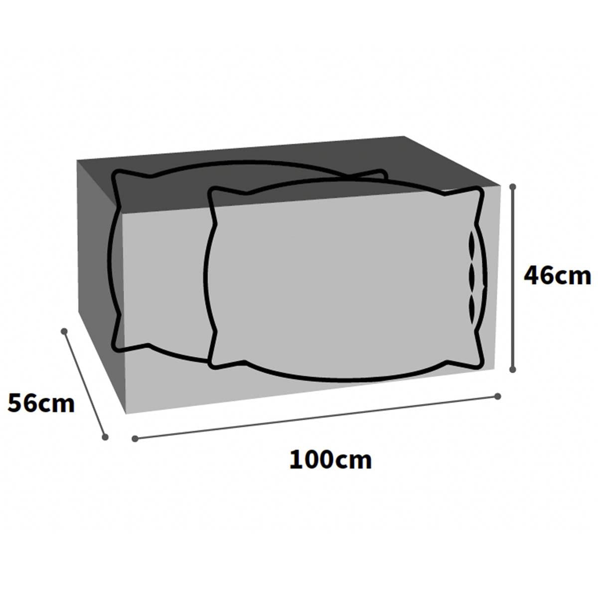 Bosmere Ultimate Protector Cushion Storage Bag Charcoal U580C