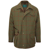 Alan Paine Mens Combrook Waterproof Tweed Coat
