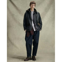 SAGE Barbour Mens Icons Patch Bedale Wax Jacket LS