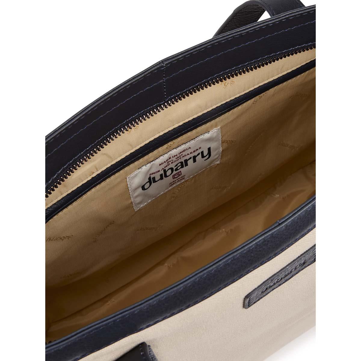Navy Dubarry Womens Bencorr Tote Bag Interior