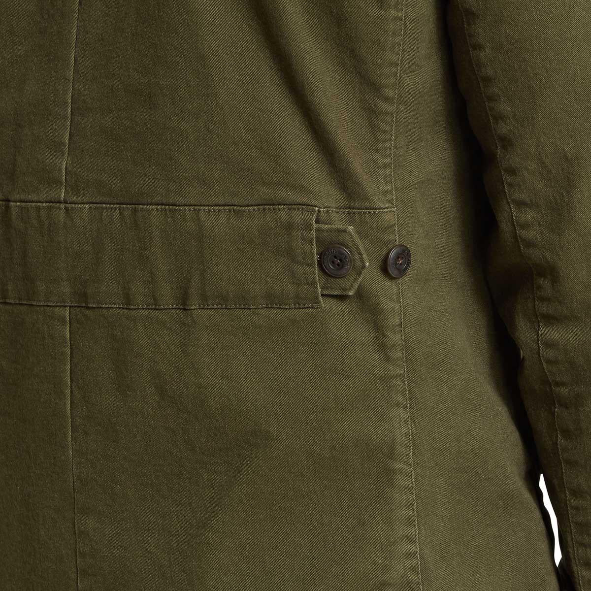 Woodland Schoffel Mens Lynmouth Utility Jacket Adjustable Waist