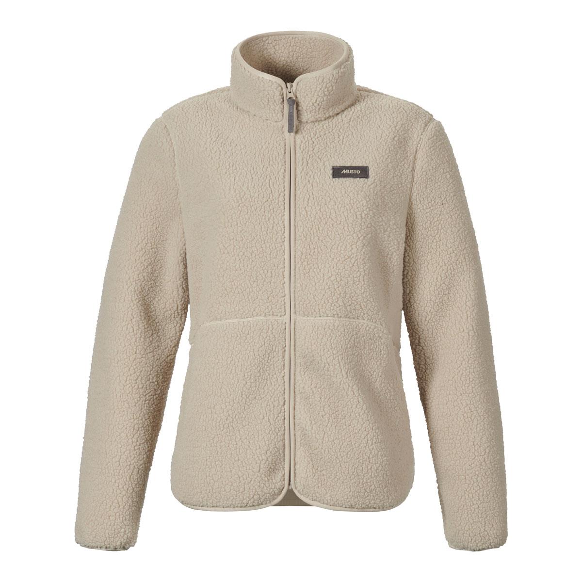 Pure Cashmere Musto Womens Cove Deep Pile Fleece Jacket