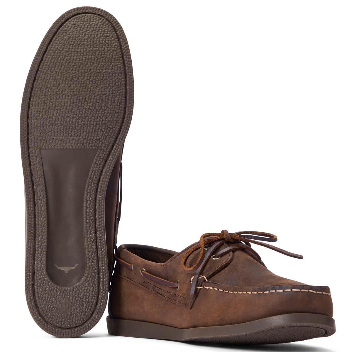 Bark R.M. Williams Islet Moccasin Shoe pair