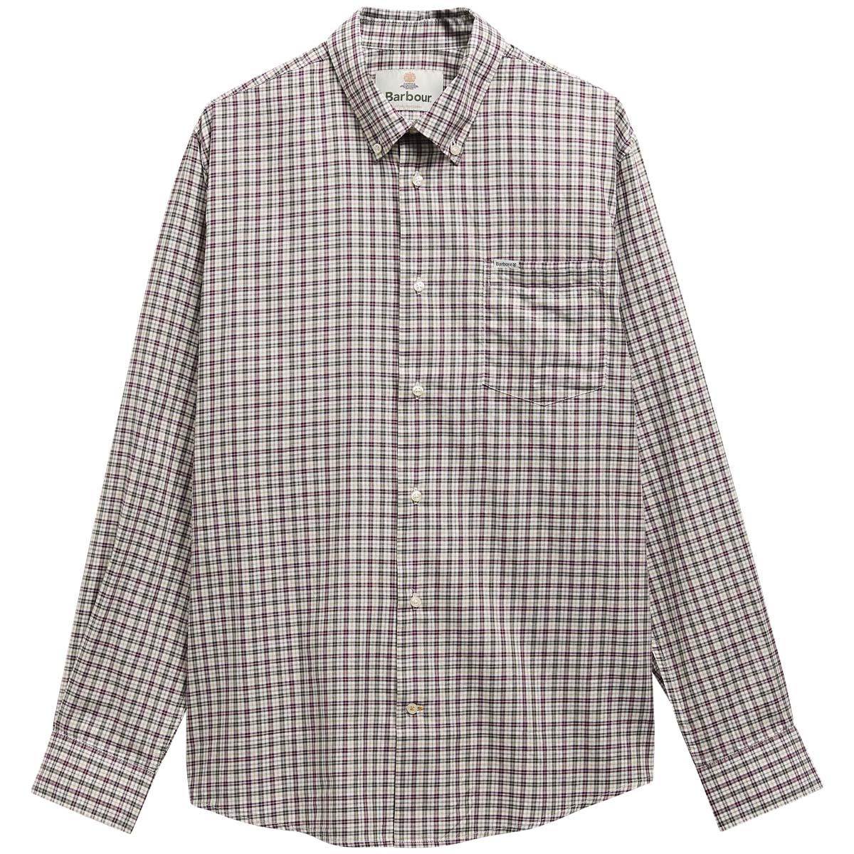 Barbour Mens William Regular Fit Checked Shirt