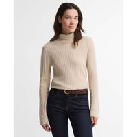 BIRCH Barbour Womens Georgette Knitted Jumper FRONT