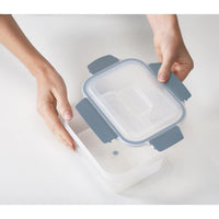 Joseph Joseph Nest Lock 5-piece Blue Food Container Set Editions In Use