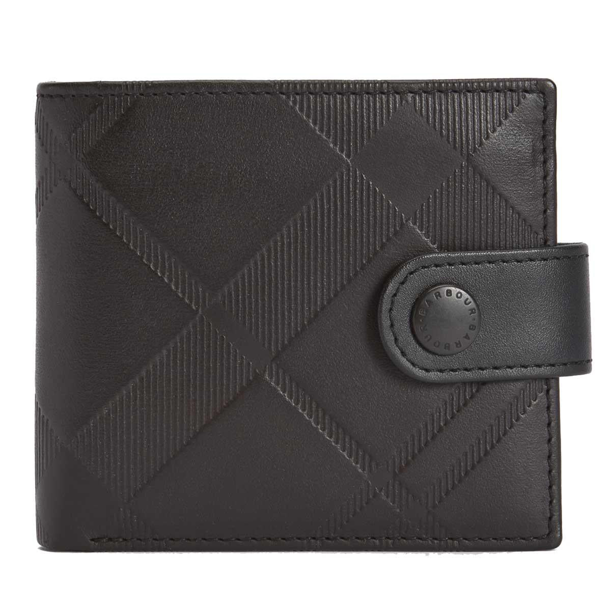 Barbour Mens Bamburgh Deboss Leather Wallet