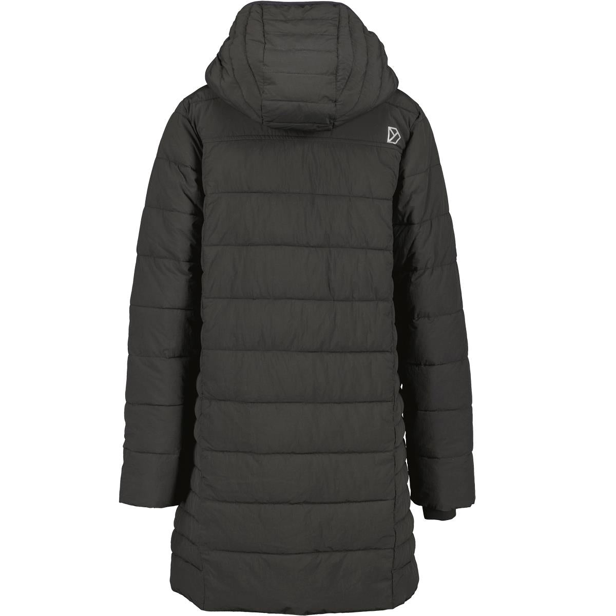 Black Didriksons Womens Katrin Parka Jacket