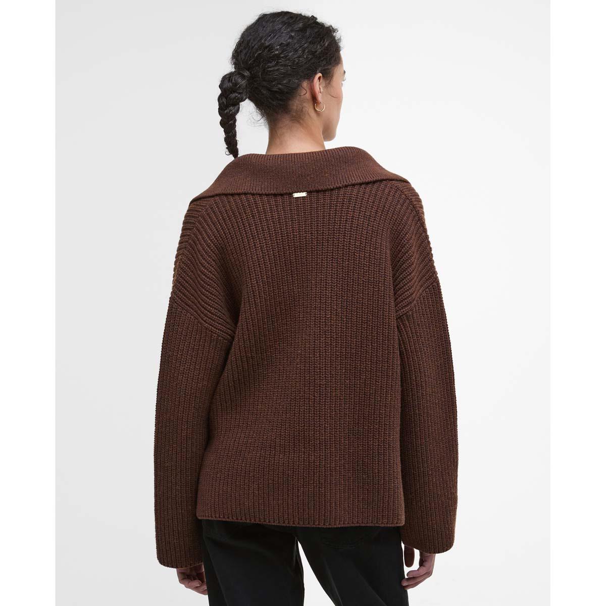 Vicuna Barbour Womens Robyn Knitted Jumper Back