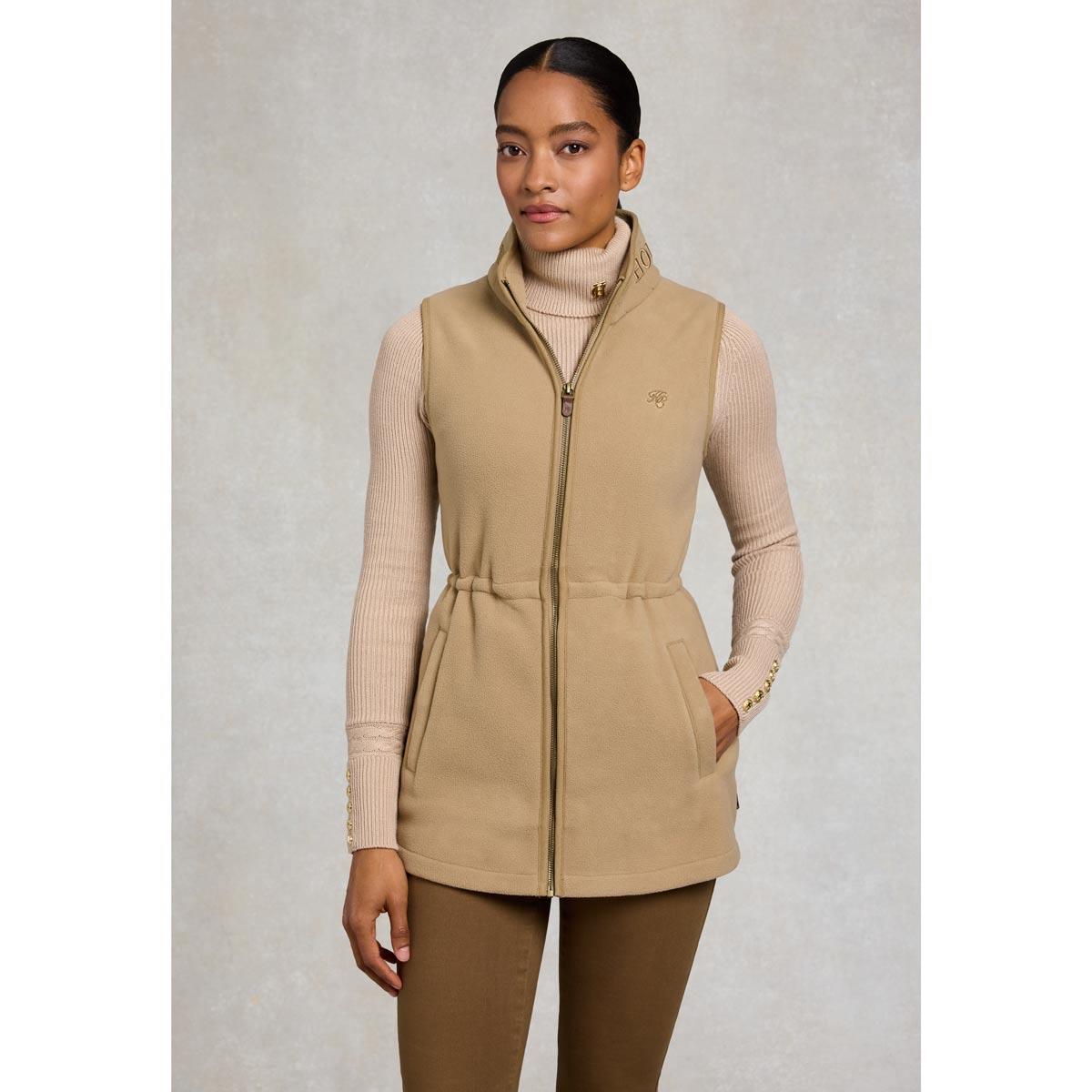 Holland Cooper Womens Country Longline Fleece Gilet