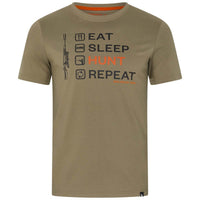 Covert Green Seeland Mens Cross-list T-Shirt
