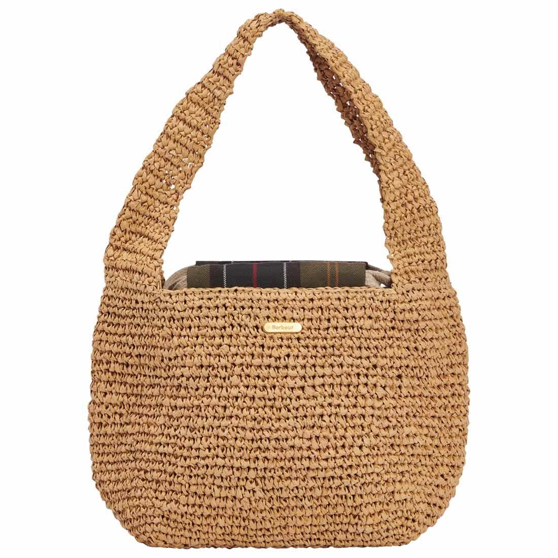 Natural Barbour Womens Lily Soft Tote Bag