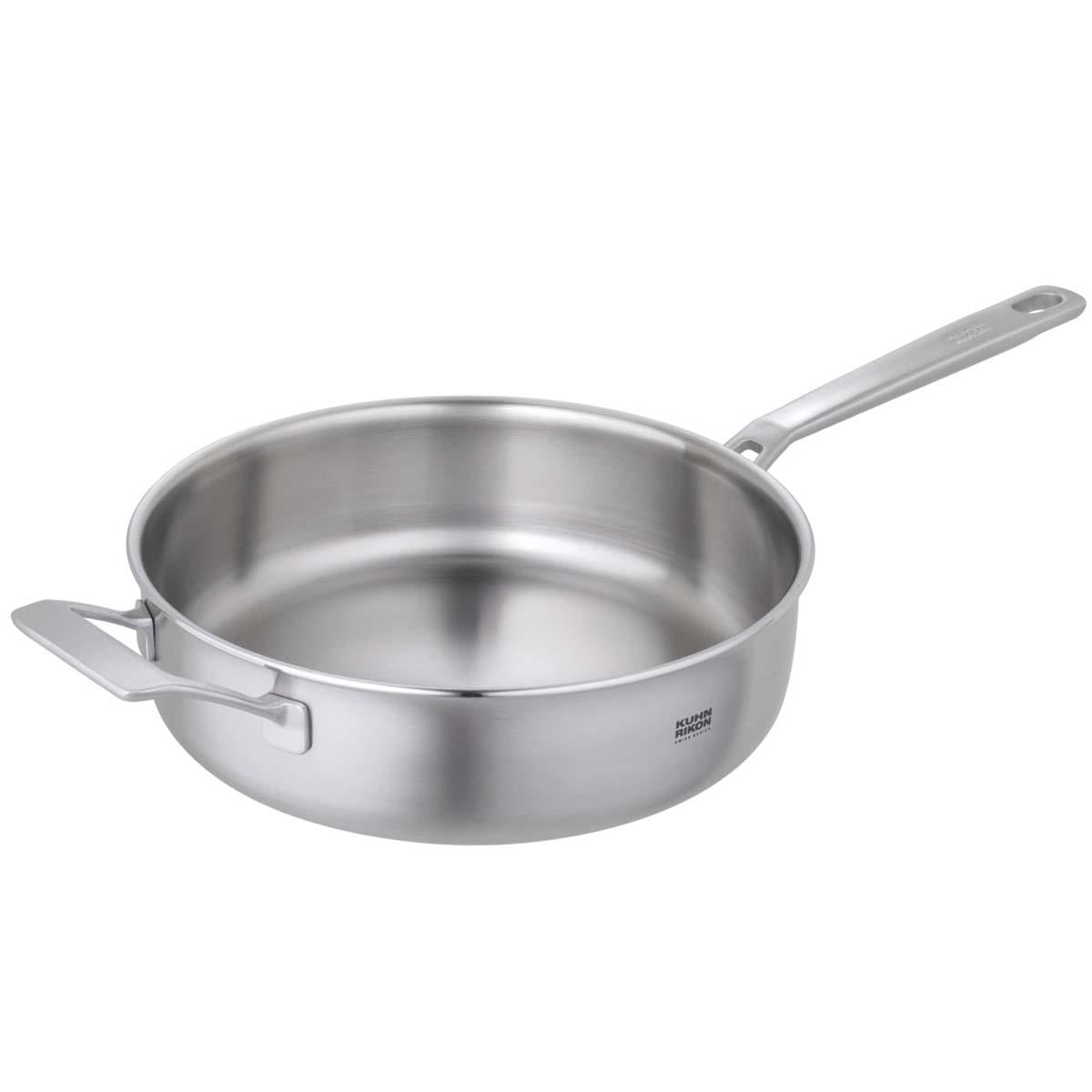 Kuhn Rikon Culinary Fiveply Saute Pan Uncoated No Lid