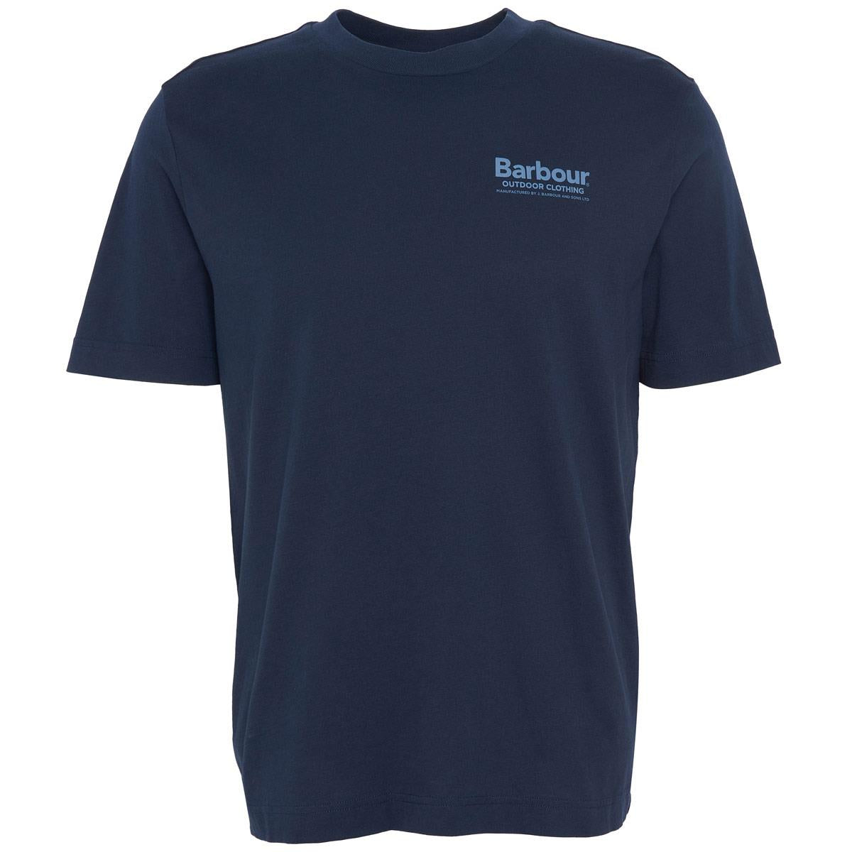 Barbour Mens Thornley Relaxed Fit Graphic T-Shirt