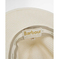 Ecru Barbour Womens Evelyn Braid Trilby Hat Inner