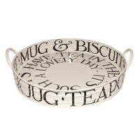 Black Toast Emma Bridgewater Large Handled Tray