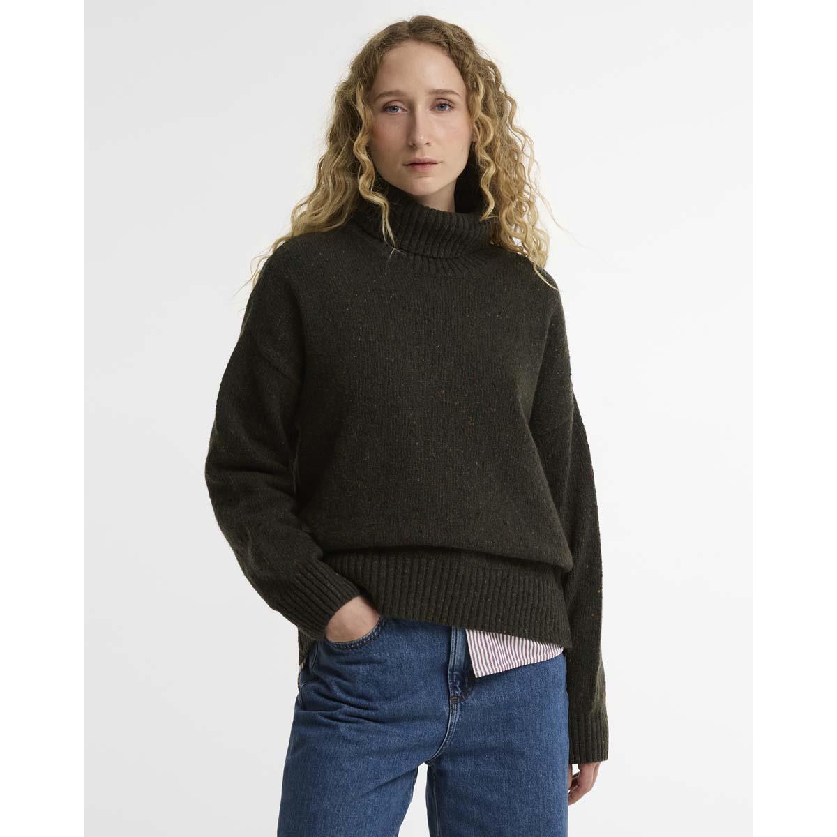 Barbour Womens Stanford Fleck Knitted Jumper