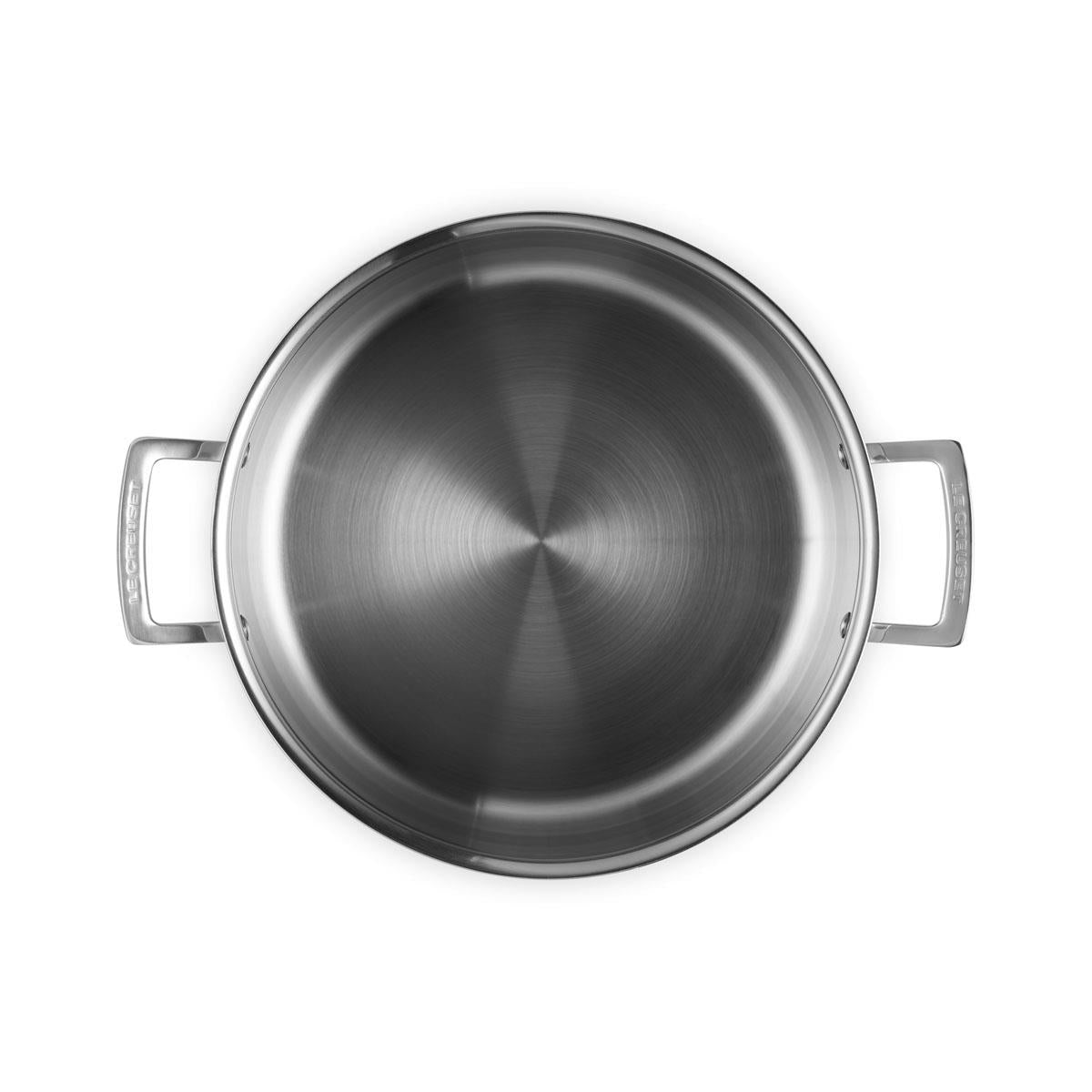 Le Creuset Classic 3-ply Stainless Steel Deep Casserole