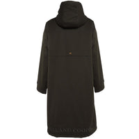 Khaki Holland Cooper Womens One Size Waterproof Coat Back